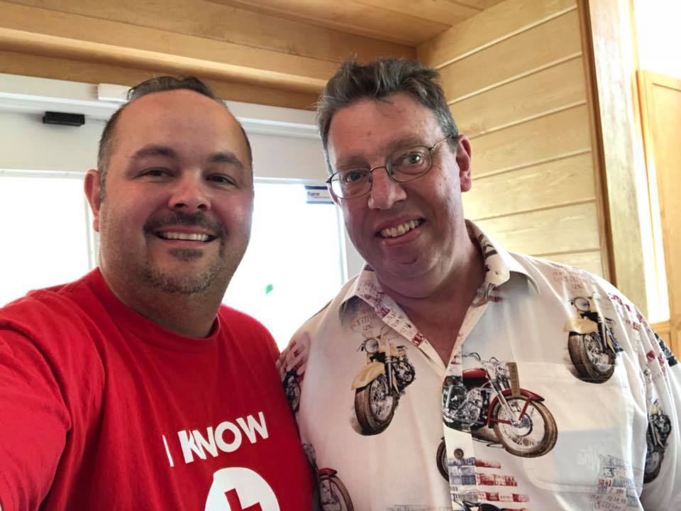 With Kevin Thompson, recognized as one of the most elite connectors in the digital entrepreneur community, at Traffic and Conversion Summit.